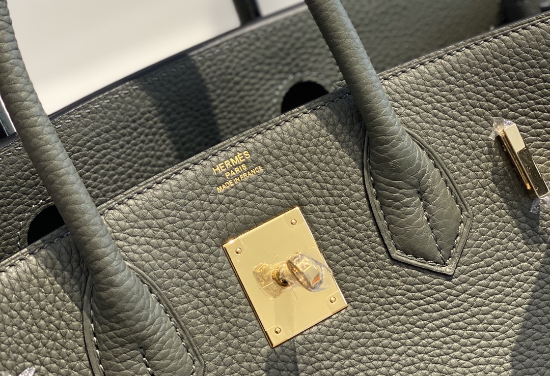 Hermes Birkin 30CM 35CM Togo Leather Fruit Green With Gold