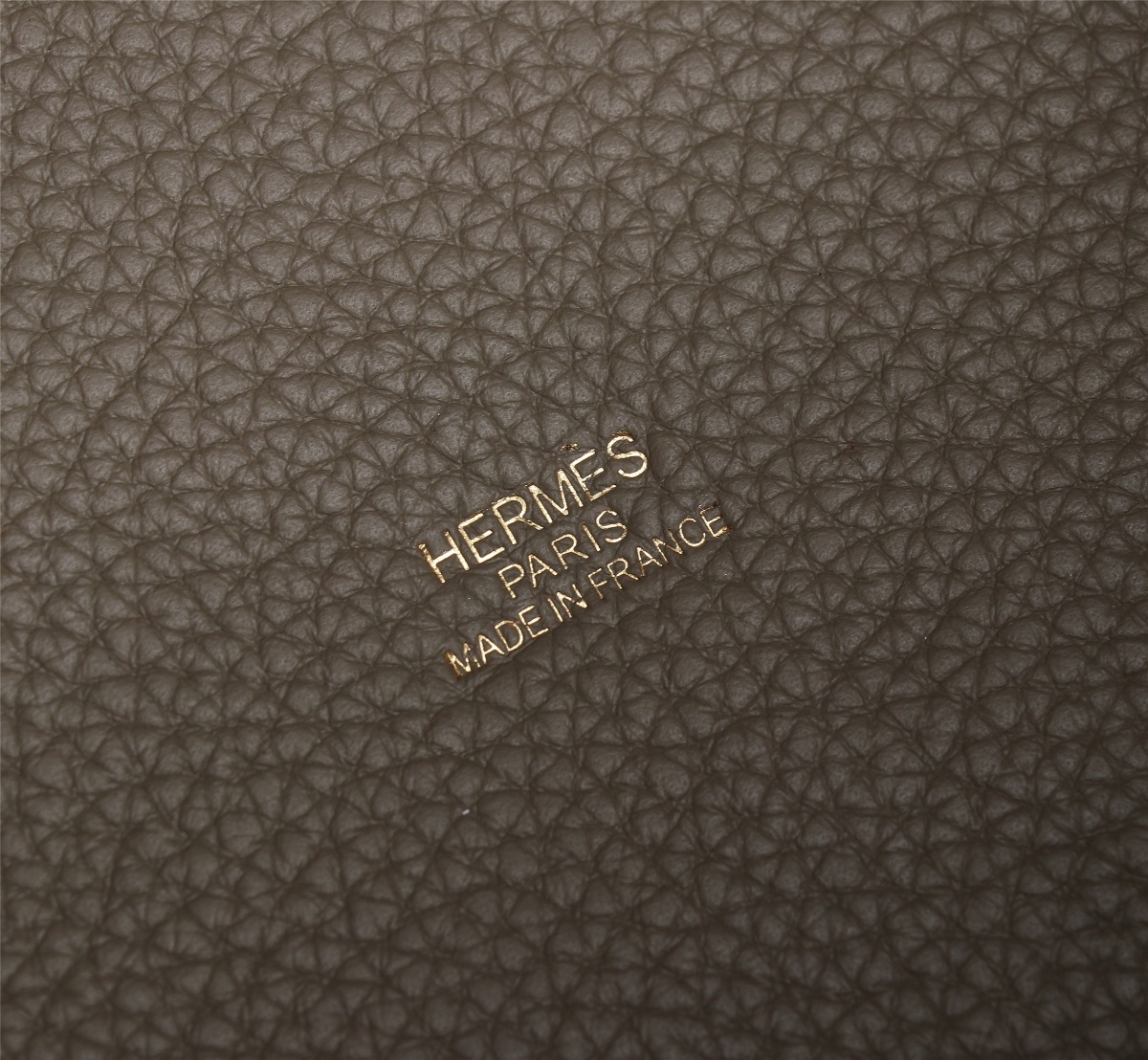 Replica Hermes Picotin Lock Bag 18cm and 22cm Elephant Grey with Gold Hardware