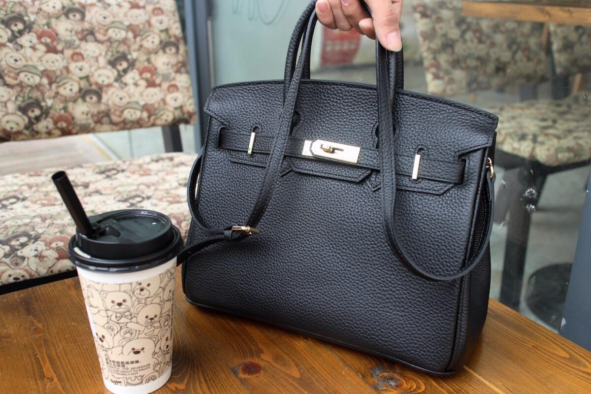 Hermes Birkin Togo Calfskin Handbag 30cm and 35cm Black